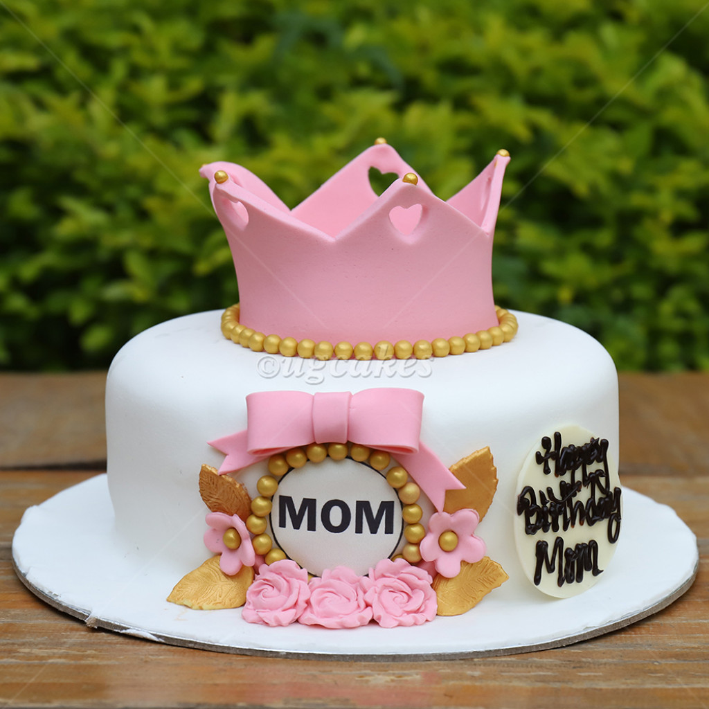 Online Super MOM Birthday Cake Delivery in Noida